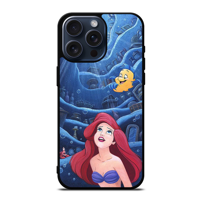 ARIEL THE LITTLE MERMAID CLASSIC DISNEY CARTOON iPhone 15 Pro Max Case Cover