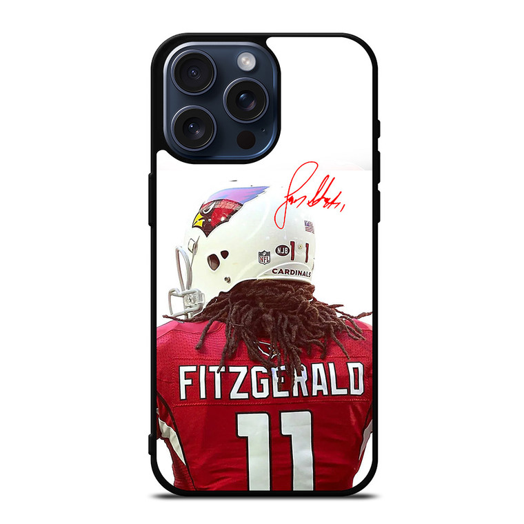 ARIZONA CARDINALS LARRY FITZGERALD iPhone 15 Pro Max Case Cover