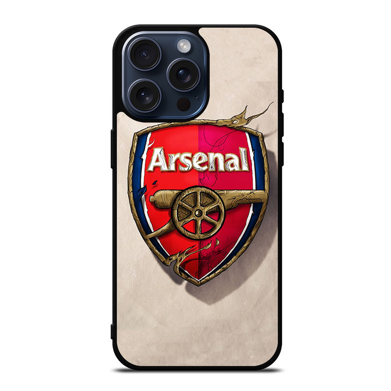 ARSENAL FC LOGO iPhone 15 Pro Max Case Cover