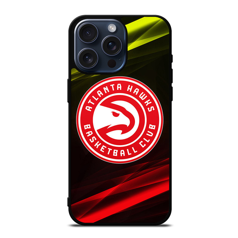 ATLANTA HAWKS BASKETBALL CLUB iPhone 15 Pro Max Case Cover