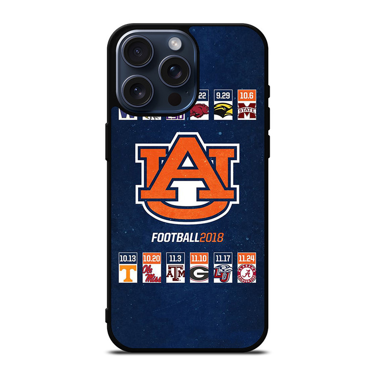 AUBURN TIGERS FOOTBALL iPhone 15 Pro Max Case Cover