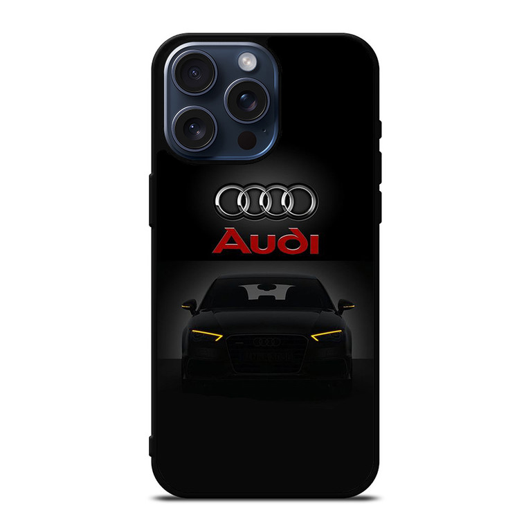 AUDI CAR LOGO iPhone 15 Pro Max Case Cover