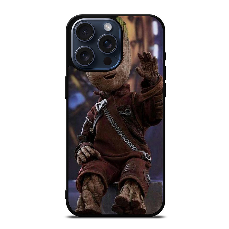 BABY GROOT GUARDIAN OF THE GALAXY iPhone 15 Pro Max Case Cover