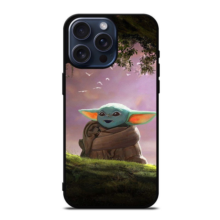 BABY YODA STAR WARS iPhone 15 Pro Max Case Cover