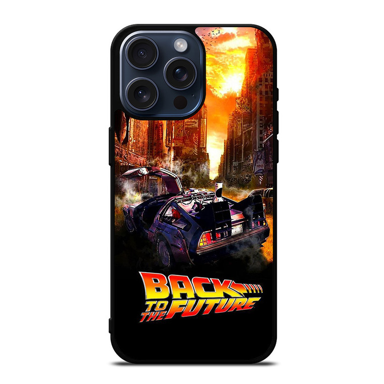 BACK TO THE FUTURE ART iPhone 15 Pro Max Case Cover