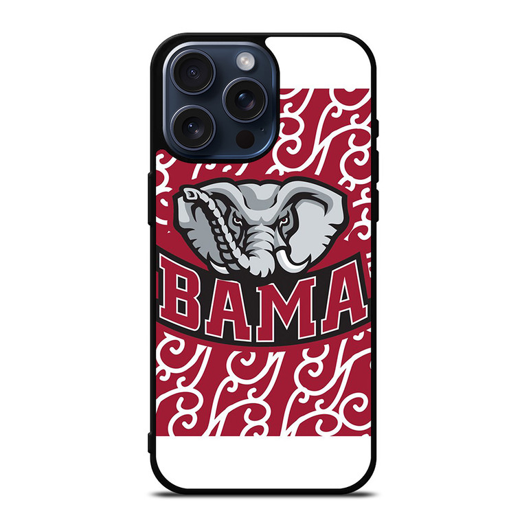 BAMA ALABAMA CRIMSON TIDE iPhone 15 Pro Max Case Cover