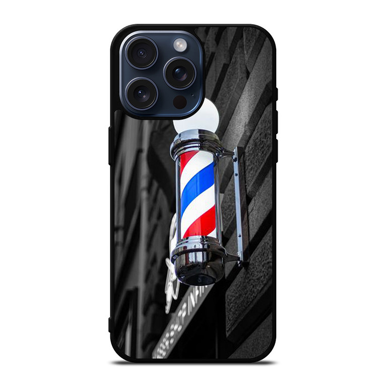 BARBER POLE HAIR CUT iPhone 15 Pro Max Case Cover