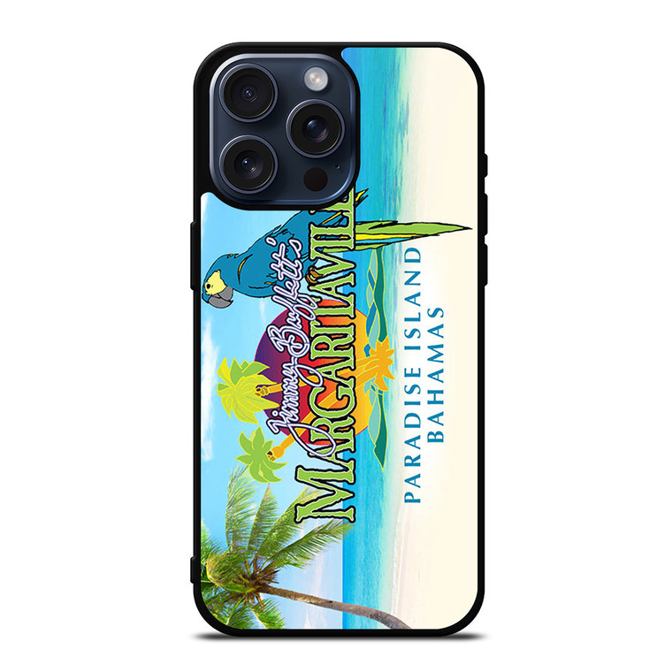 BEACH JIMMY BUFFETS MARGARITAVILLE LOGO iPhone 15 Pro Max Case Cover