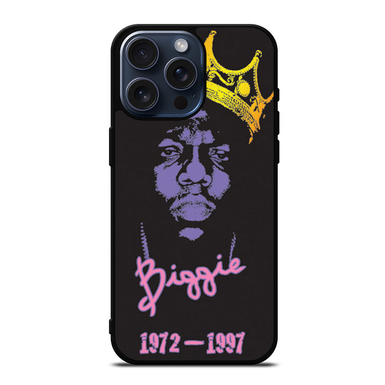 BIGGIE SMALLS NOTORIUOS ART iPhone 15 Pro Max Case Cover
