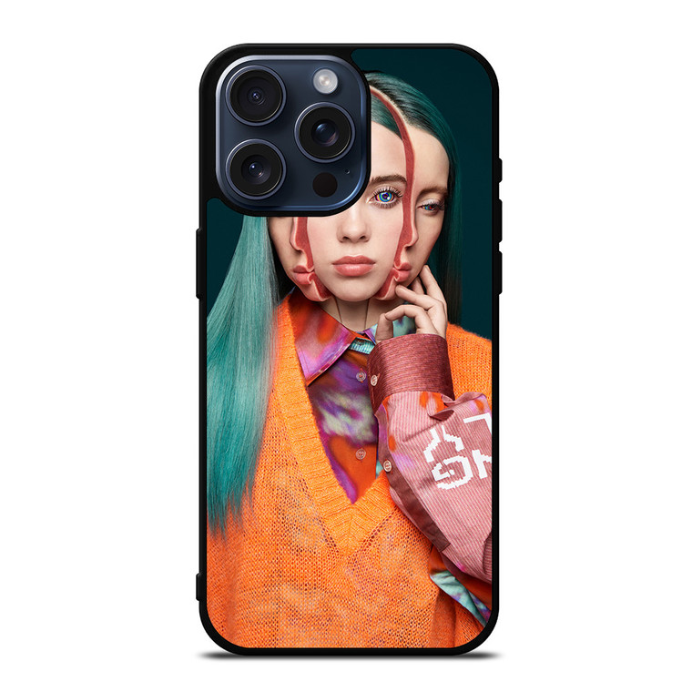 BILLIE EILISH FACE iPhone 15 Pro Max Case Cover