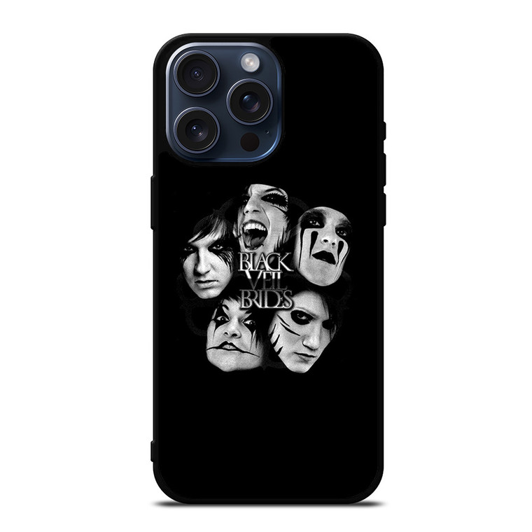 BLACK VEIL BRIDES BAND iPhone 15 Pro Max Case Cover