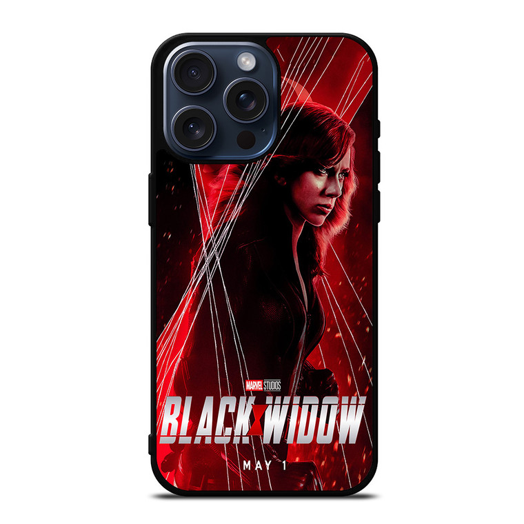 BLACK WIDOW MARVEL MOVIE iPhone 15 Pro Max Case Cover