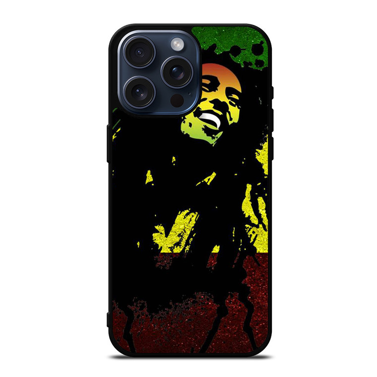 BOB MARLEY ART iPhone 15 Pro Max Case Cover