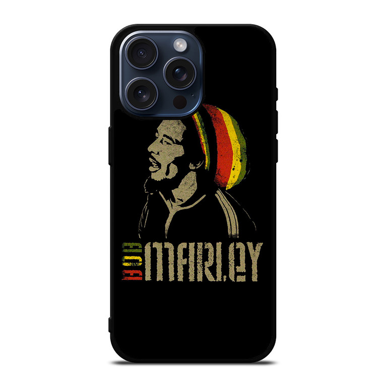 BOB MARLEY RASTA SINGER iPhone 15 Pro Max Case Cover