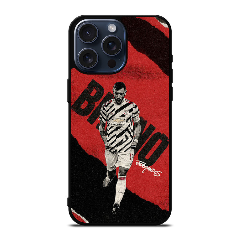 BRUNO FERNANDES MANCHESTER UNITED 3RD KIT iPhone 15 Pro Max Case Cover