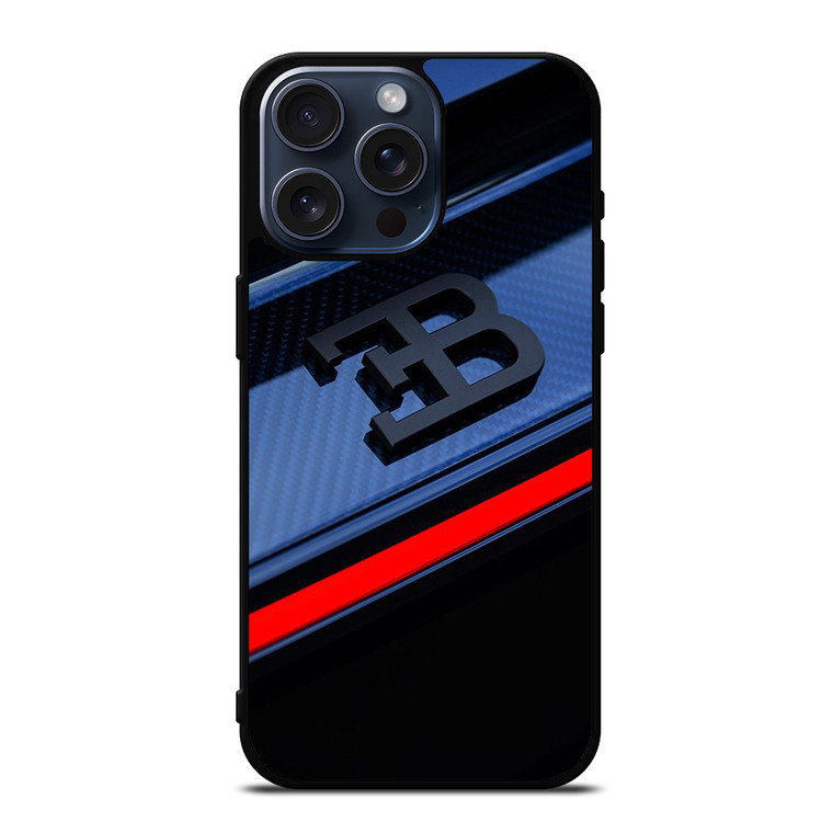 BUGATTI EMBLEM iPhone 15 Pro Max Case Cover