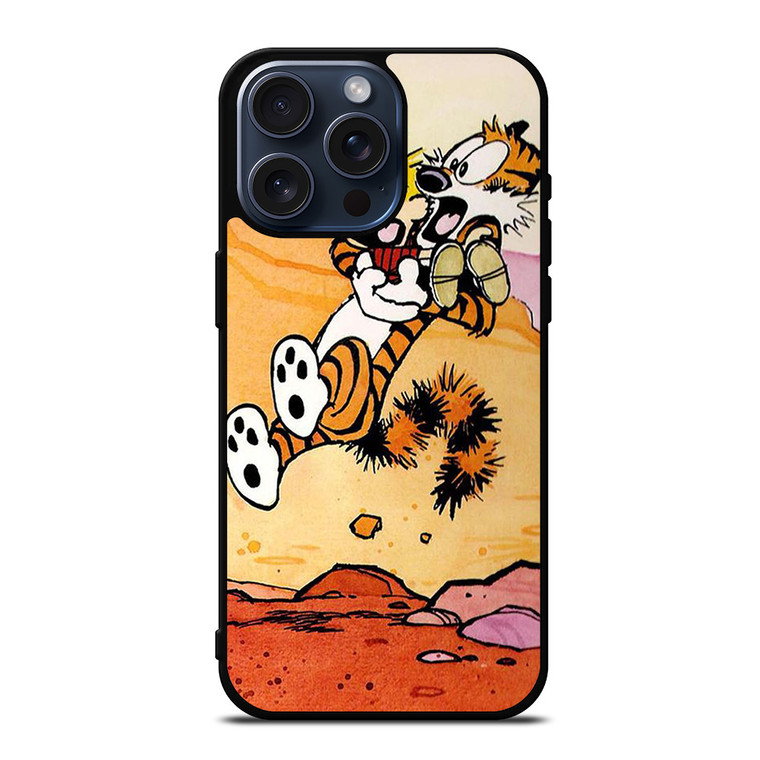 CALVIN AND HOBBES CARTOON 3 iPhone 15 Pro Max Case Cover