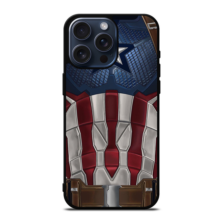 CAPTAIN AMERICA CHEST iPhone 15 Pro Max Case Cover