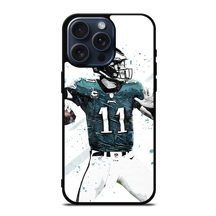 CARSON WENTZ PHILADELPHIA EAGLES FOOTBALL iPhone 15 Pro Max Case Cover CARSON WENTZ PHILADELPHIA EAGLES FOOTBALL iPhone 15 Pro Max Case Cover