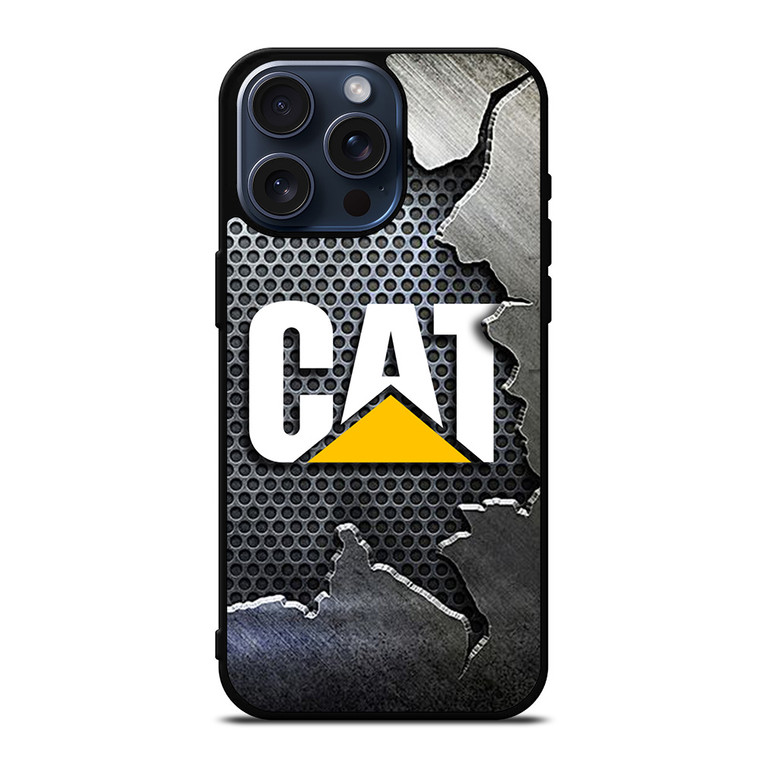 CAT CATERPILLAR EMBLEM iPhone 15 Pro Max Case Cover