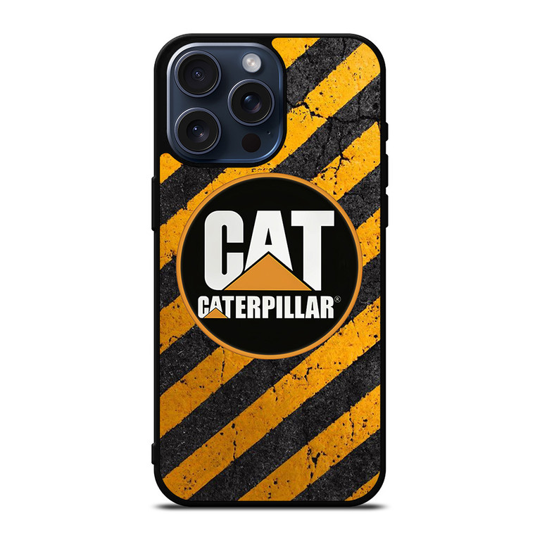CATERPILLAR TRACTOR CAT LOGO ICON iPhone 15 Pro Max Case Cover