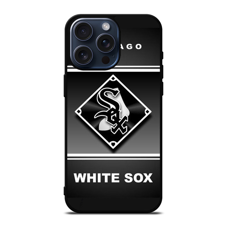 CHICAGO WHITE SOX BASEBALL SYMBOL iPhone 15 Pro Max Case Cover