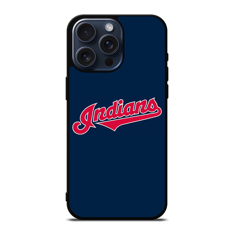 CLEVELAND INDIANS BASEBALL TEAM LOGO ICON iPhone 15 Pro Max Case Cover