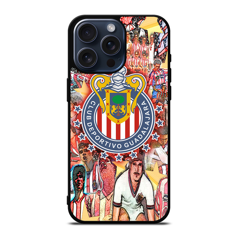 CLUB DEPORTIVO GUADALAJARA CHIVAS iPhone 15 Pro Max Case Cover
