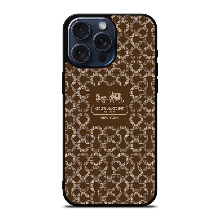COACH NEW YORK 1941 iPhone 15 Pro Max Case Cover