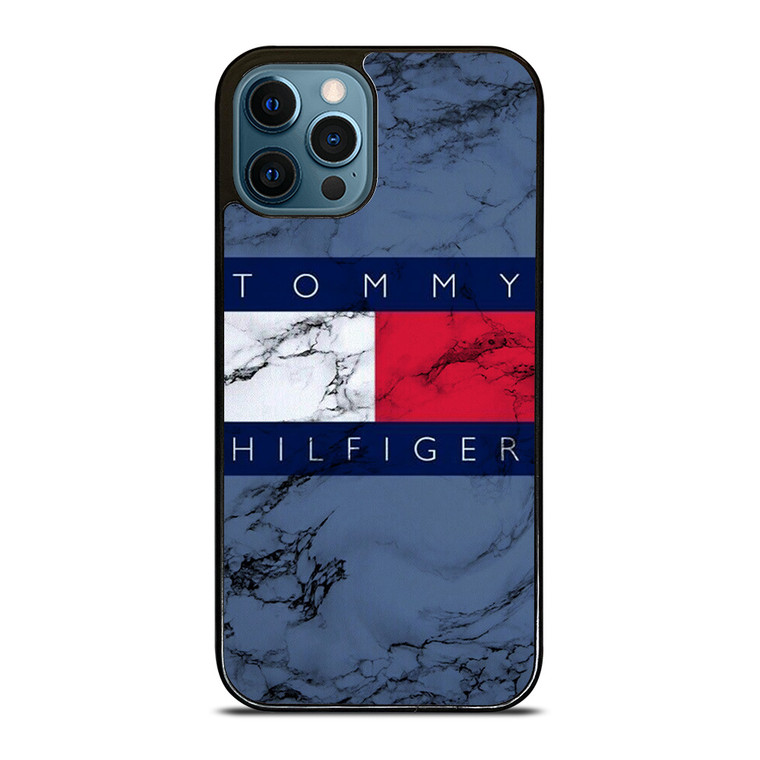 TOMMY HILFIGER MARBLE LOGO iPhone 12 Pro Max Case Cover