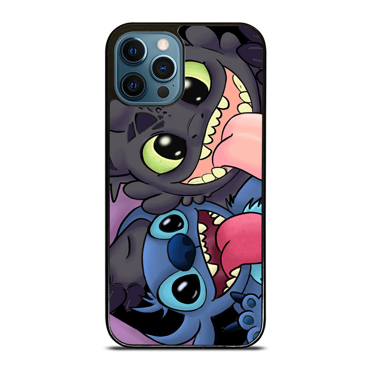TOOTHLESS AND STITCH CARTOON iPhone 12 Pro Max Case Cover