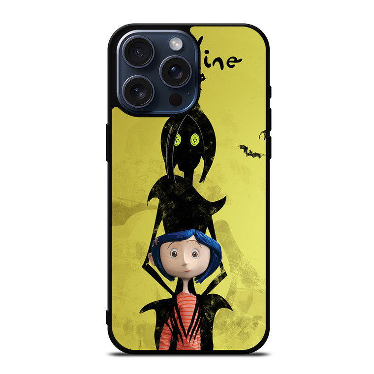 CORALINE CARTOON MOVIE iPhone 15 Pro Max Case Cover