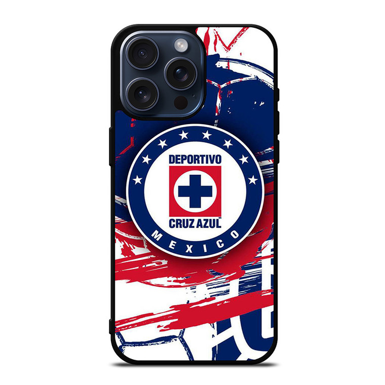CRUZ AZUL DEPORTIVO FOOTBALL CLUB SYMBOL iPhone 15 Pro Max Case Cover
