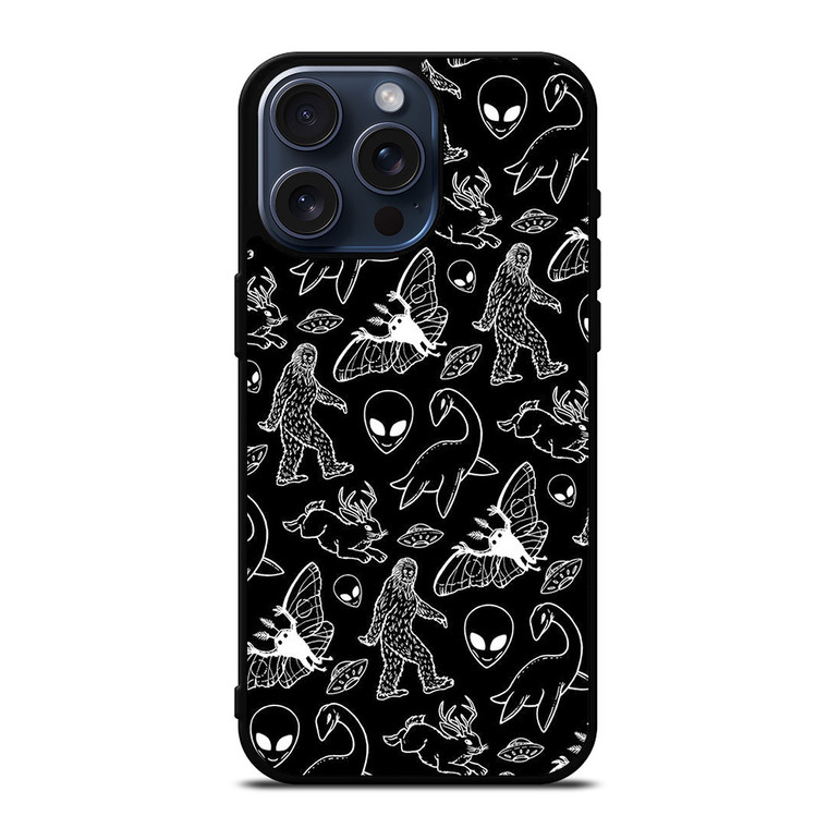 CRYPTID LINE PATTERN iPhone 15 Pro Max Case Cover