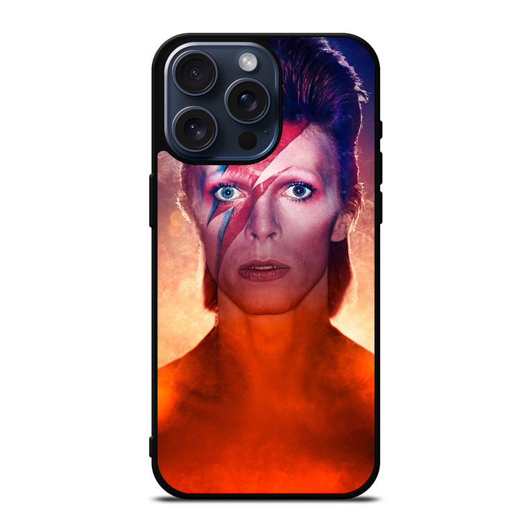 DAVID BOWIE FACE iPhone 15 Pro Max Case Cover