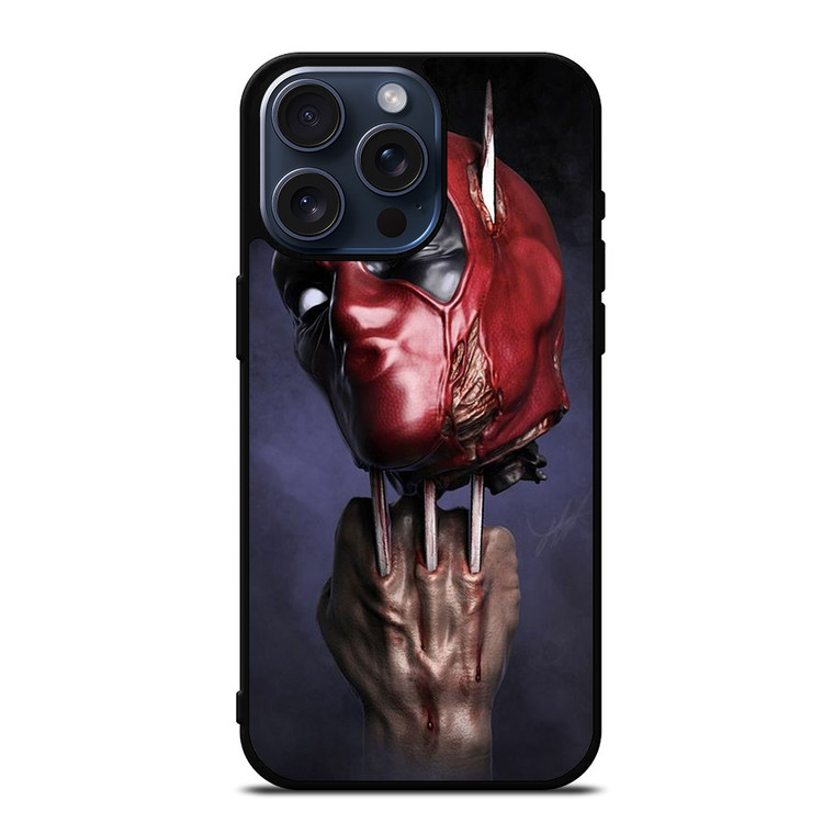 DEADPOOL VS LOGAN WOLVERINE iPhone 15 Pro Max Case Cover