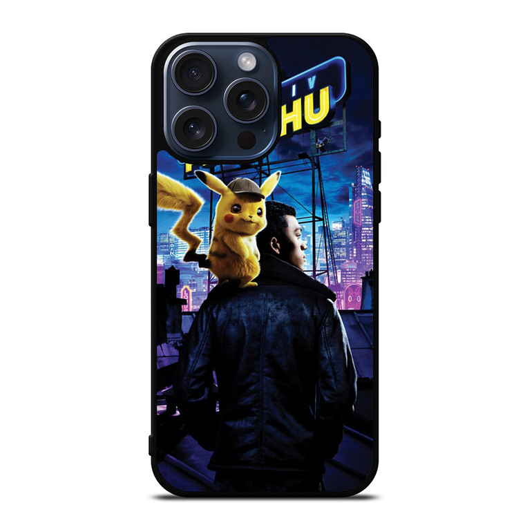 DETECTIVE PIKACHU POKEMON 2 iPhone 15 Pro Max Case Cover
