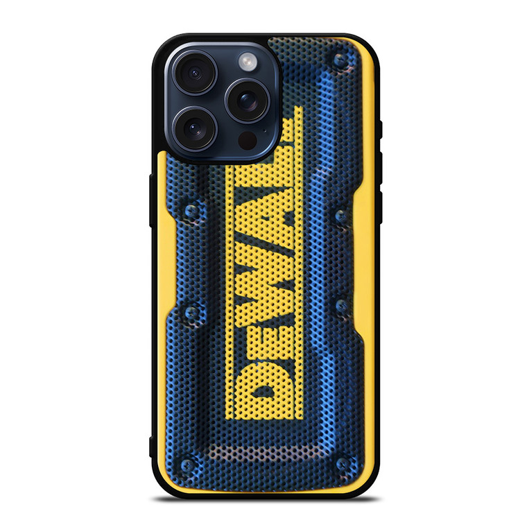 DEWALT JOBSITE SPEAKER iPhone 15 Pro Max Case Cover