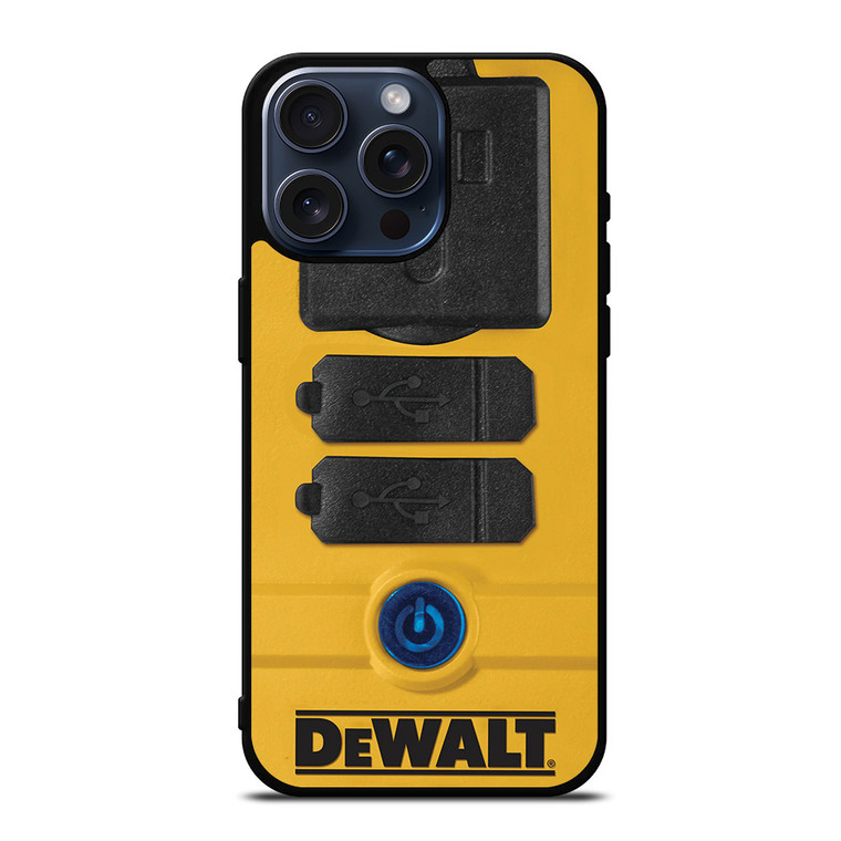 DEWALT POWER INVERTER iPhone 15 Pro Max Case Cover