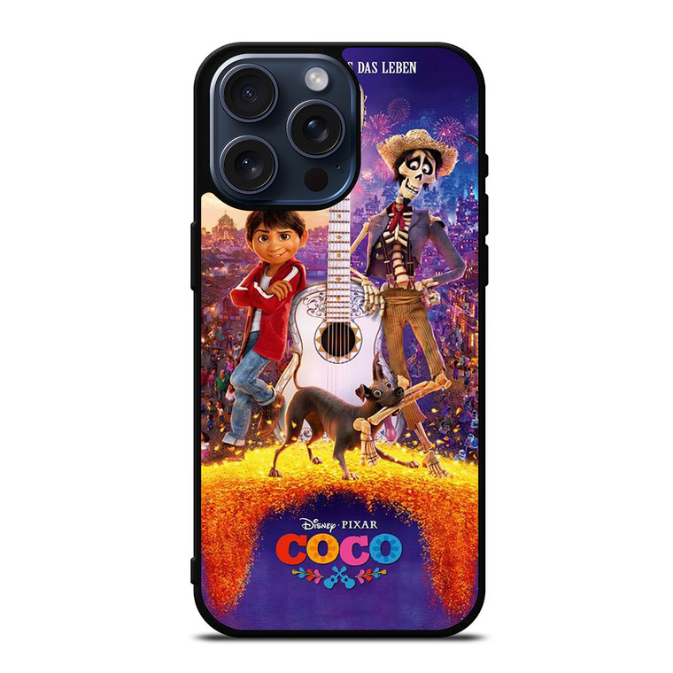 DISNEY COCO POSTER iPhone 15 Pro Max Case Cover