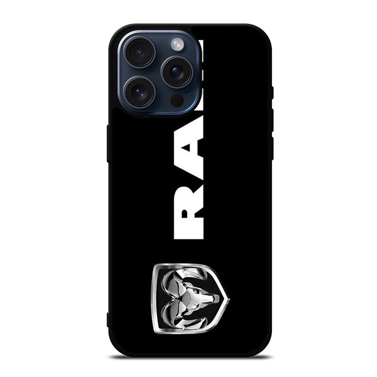 DODGE RAM BACK LOGO iPhone 15 Pro Max Case Cover