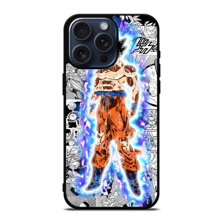 DRAGON BALL SON GOKU COMIC iPhone 15 Pro Max Case Cover
