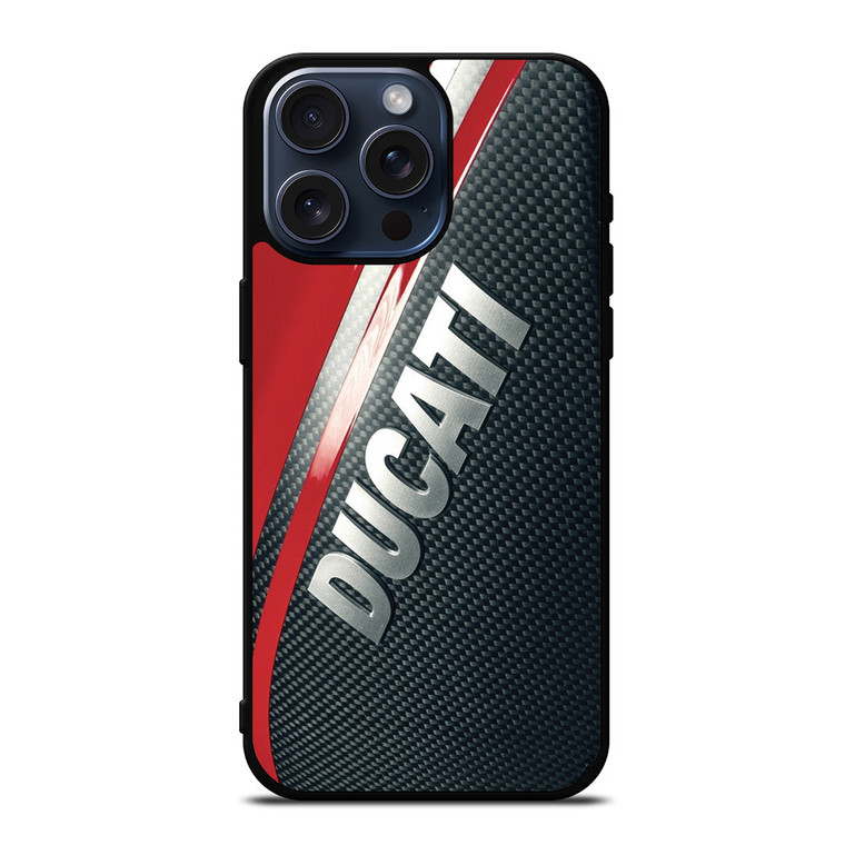 DUCATI MOTOR EMBLEM iPhone 15 Pro Max Case Cover