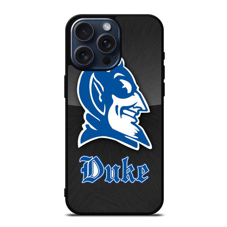 DUKE BLUE DEVILS LOGO iPhone 15 Pro Max Case Cover