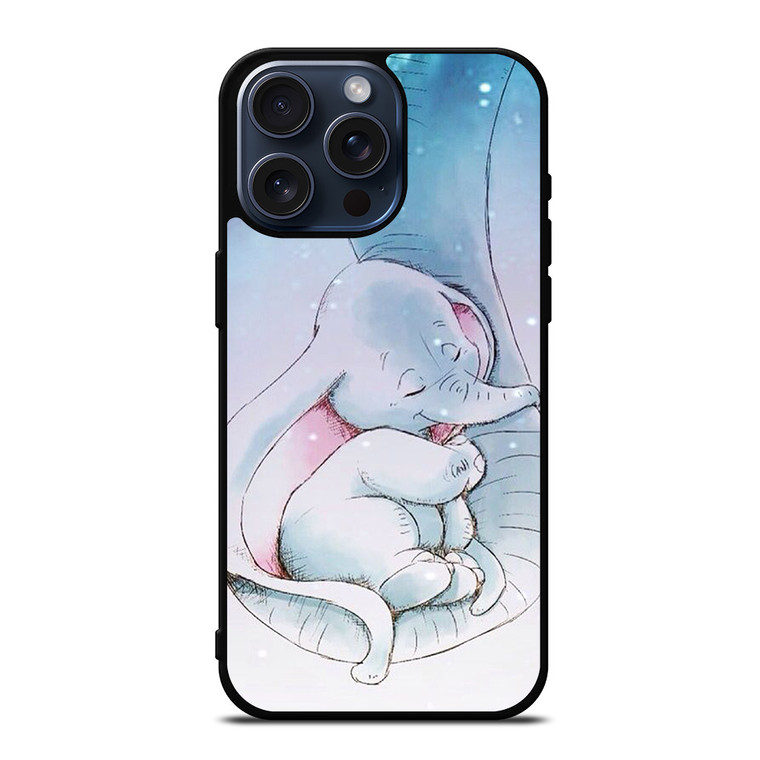 DUMBO AND MOM ART iPhone 15 Pro Max Case Cover