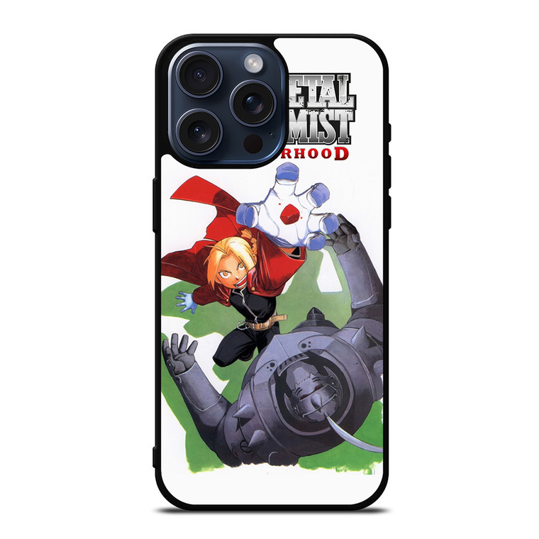 EDWARD ELRIC FULLMETAL ALCHEMIST ALPHONSE BROTHERHOOD iPhone 15 Pro Max Case Cover