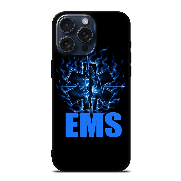 EMT EMS MEDICAL SYMBOL iPhone 15 Pro Max Case Cover