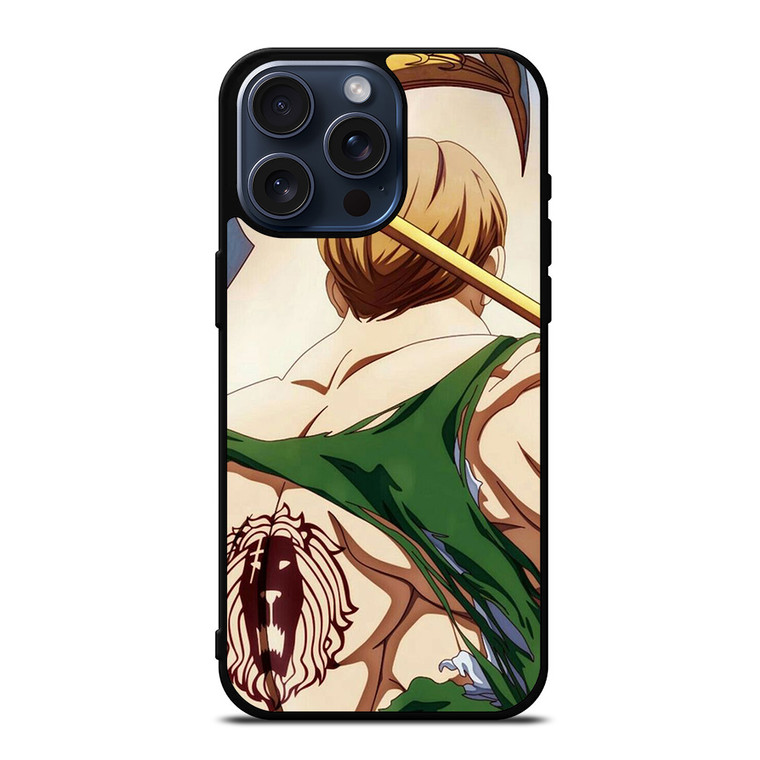 ESCANOR 7 SEVEN DEADLY SINS ANIME iPhone 15 Pro Max Case Cover