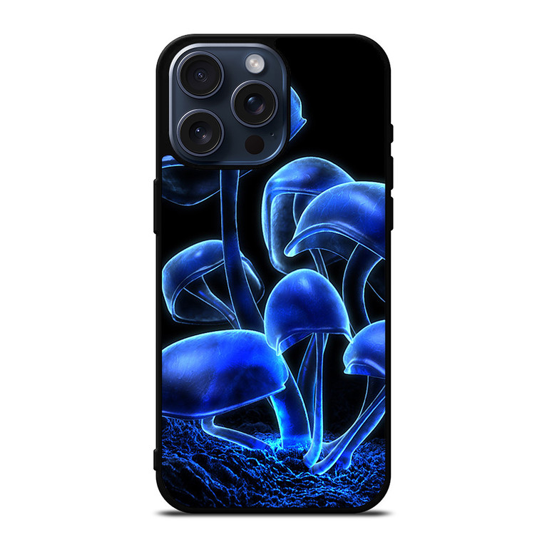 FANTASIA BLUE MUSHROOM iPhone 15 Pro Max Case Cover