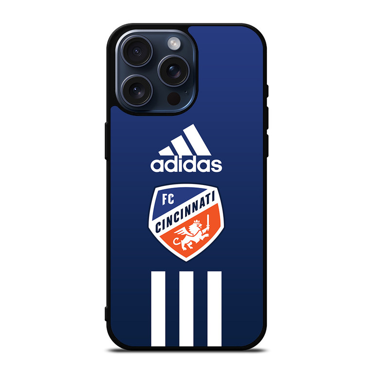 FC CINCINNATI ADIDAS STRIPES iPhone 15 Pro Max Case Cover